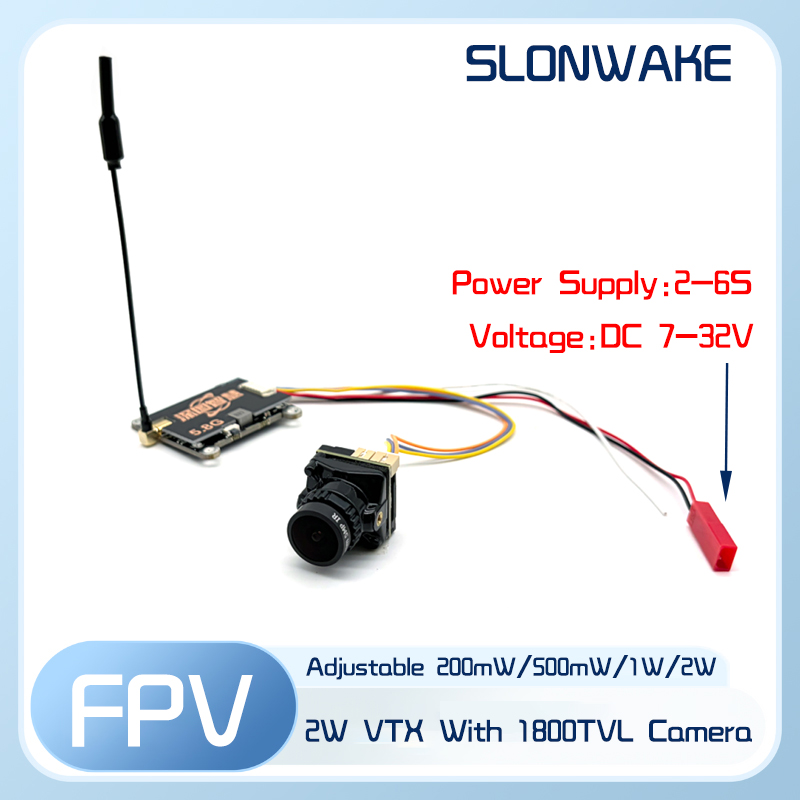 SLONWAKE 5.8G 56CH 2W transmit - Fpv Drone Frame review and price