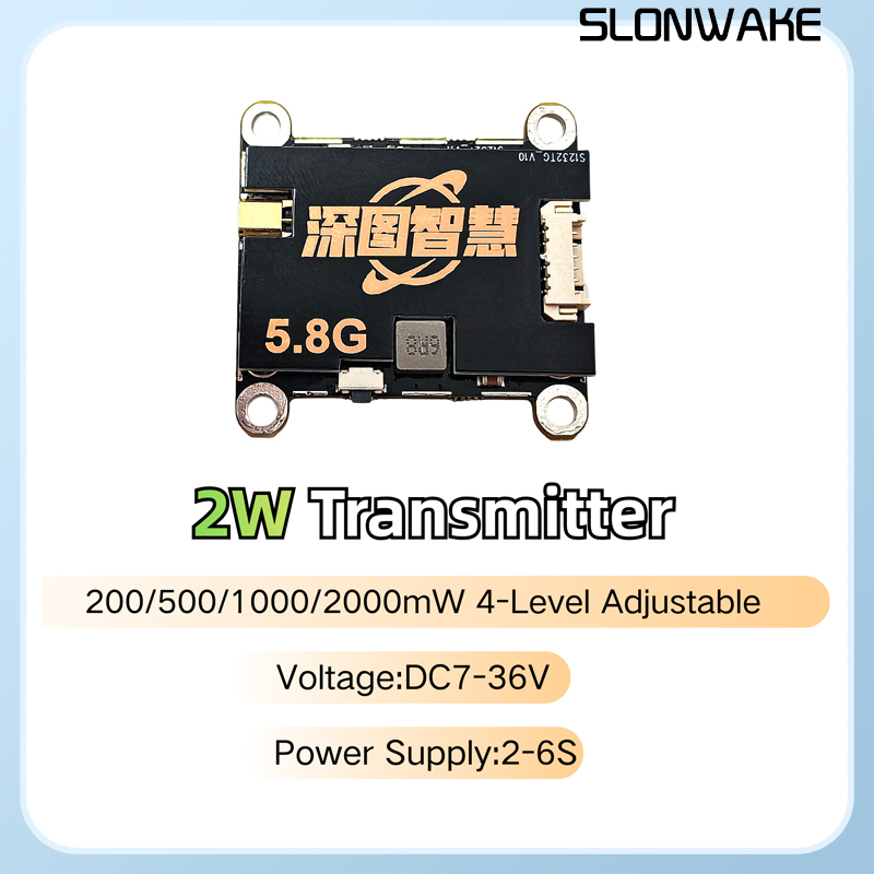 SLONWAKE 5.8G 56CH 2W transmit - Fpv Drone Frame review and price