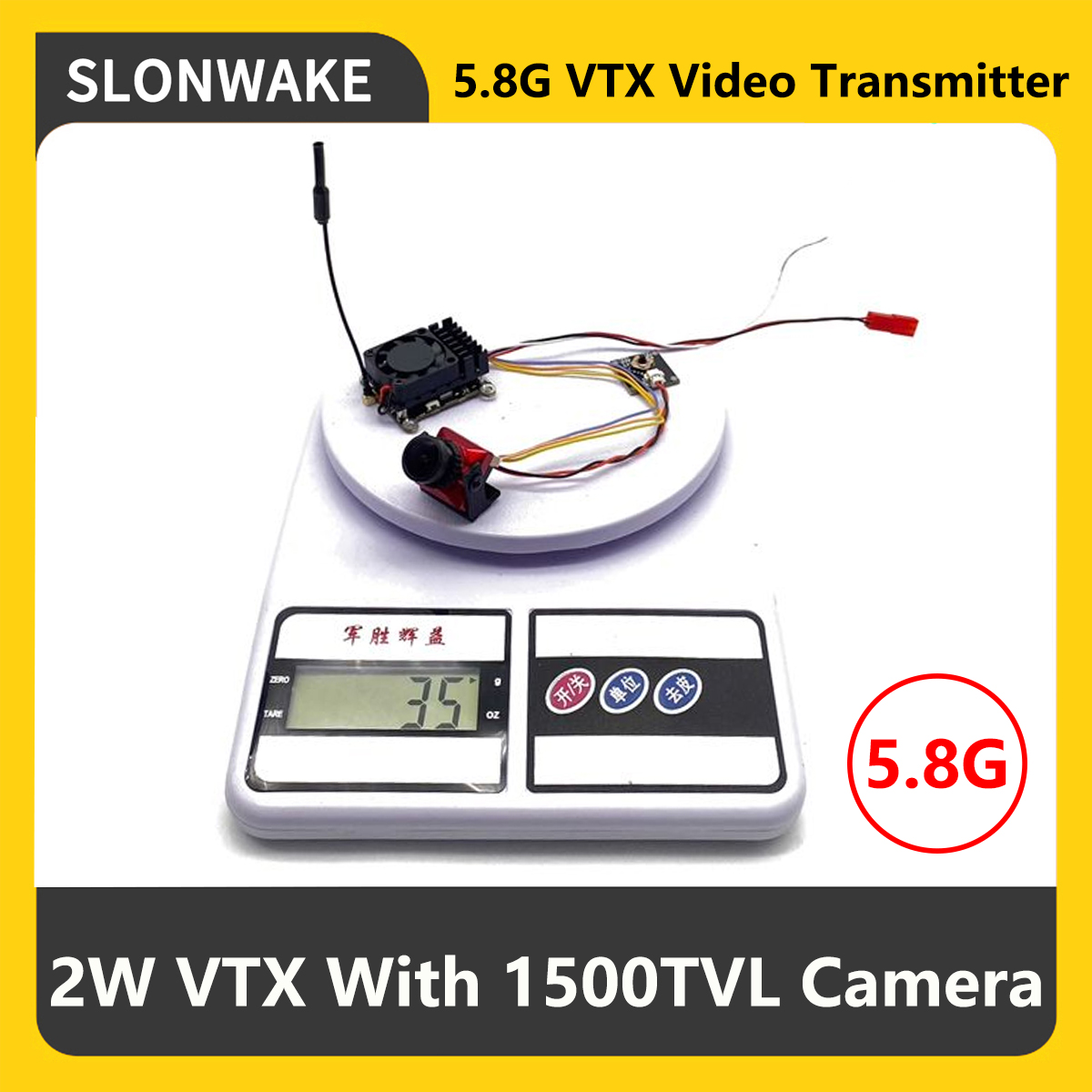 SLONWAKE 5.8G 2000mW FPV VTX T - Fpv Drone Frame review and price